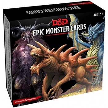 DnD 5e - Epic Monster Cards Deck (77 kort)